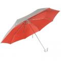 Skládací deštník, červená spodní část
