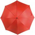 Vystřelovací deštník, červený
