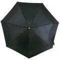 Skládací minideštník, černý