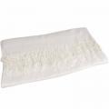Pashmina unisex, bílá