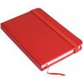 Zápisník s elastickým zavíráním, červený