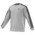 mikina fleece zn. ADIDAS, 80% bavlna, 20% polyester, 300 gr. ESS3CREWS