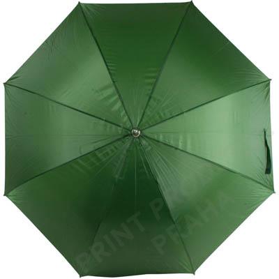 Vystřelovací deštník, zelený