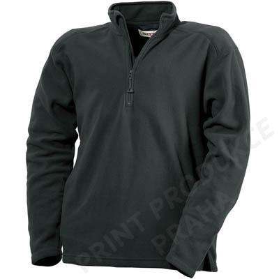 Microfleece mikina, černá