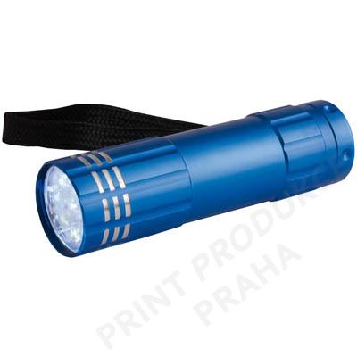 LED svítilna, královská modrá