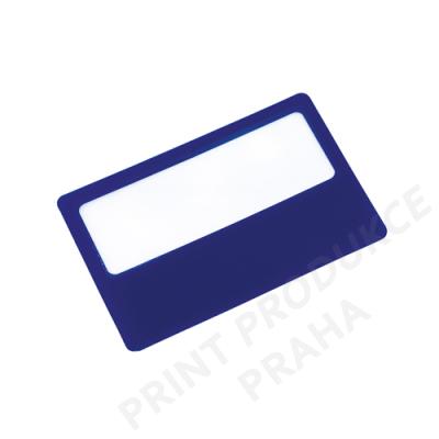 plastová lupa ve velikosti platební karty MERA