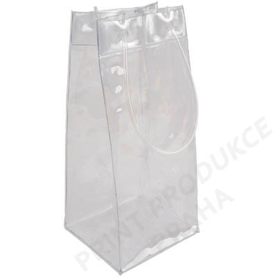 Chladící taška na lahev, transparentní