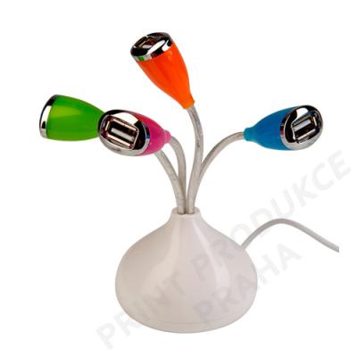 USB hub se 4 porty a LED světlem PUGET