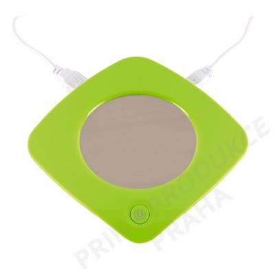 USB ohřívač hrnku s nerezovou topnou deskou DEXTRA