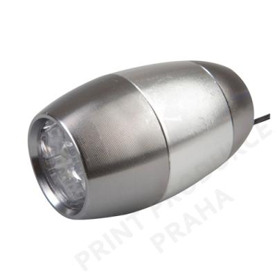 kovová svítilna s 6 LED diodami MINIPOWER