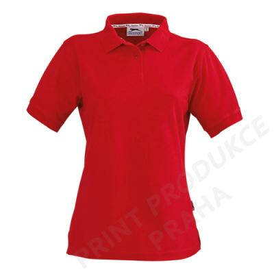 dámská polokošile zn. SLAZENGER, pique, 100% bavlna, 220 gr. VILMA