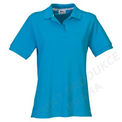dámská polokošile zn. SLAZENGER, pique, 100% bavlna, 220 gr. VILMA