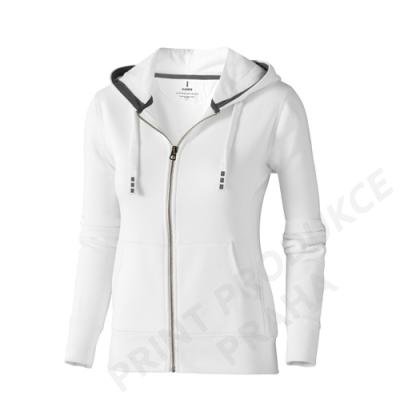dámská mikina s kapucí a zipem zn. ELEVATE, 80% bavlna, 20% polyester, 300 gr. ARORA