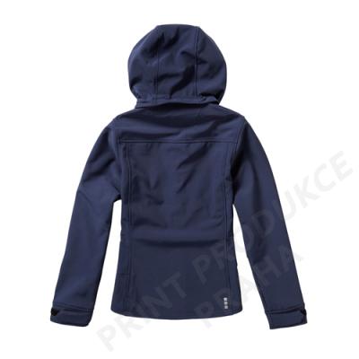 dámská softshellová bunda zn. ELEVATE, 90% polyester, 10% elastan, 300 gr., vodní sloupec 5000 mm, prodyšnost 3000 g/m2 LANGELA