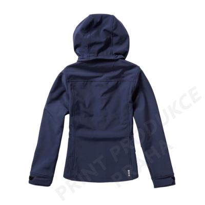 dámská softshellová bunda zn. ELEVATE, 90% polyester, 10% elastan, 300 gr., vodní sloupec 5000 mm, prodyšnost 3000 g/m2 LANGELA