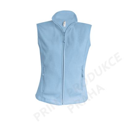 dámská fleece vesta zn. KARIBAN, 100% polyester, 280 gr. ZUZA