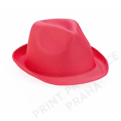 klobouk unisex polyesterový, bez stuhy BRAZ