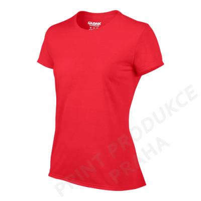 dámské funkční triko zn. GILDAN, 100% polyester, 153 gr. LEMONA