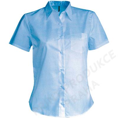 dámská košile zn. KARIBAN, 65 % polyester, 35% bavlna popelín, 110 gr. JUDITE