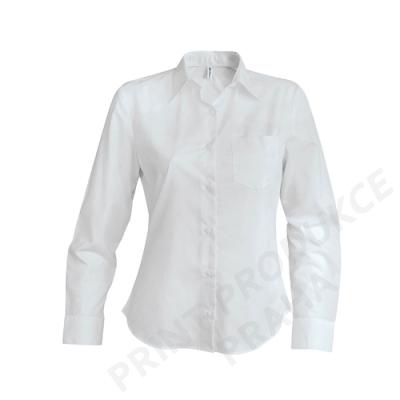 dámská košile zn. KARIBAN, 65 % polyester, 35% bavlna popelín, 110 gr. JESIKA