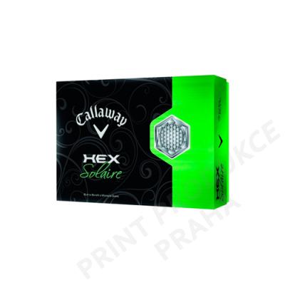 dvouplášťový golfový míček zn. CALLAWAY, dámský HEXSOLAIRE