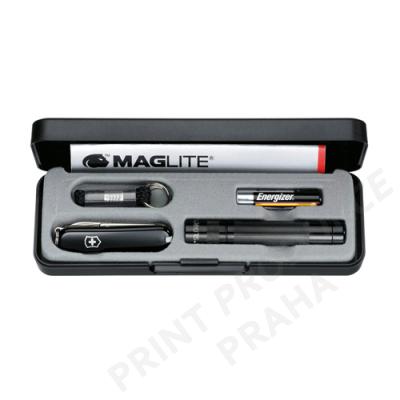 kapesní nůž zn. VICTORINOX v sadě s mini LED svítilnou zn. MAGLITE TORIN