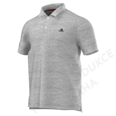 pánská polokošile zn. ADIDAS, pique, 70% bavlna, 30% polyester, 210 gr. ESSPOLO
