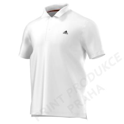 pánská polokošile zn. ADIDAS, pique, 70% bavlna, 30% polyester, 210 gr. ESSPOLO