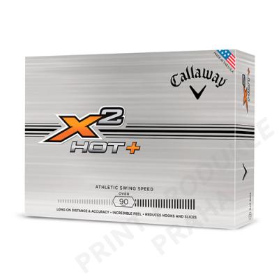 tříplášťový golfový míček zn. CALLAWAY X2HOTPLUS